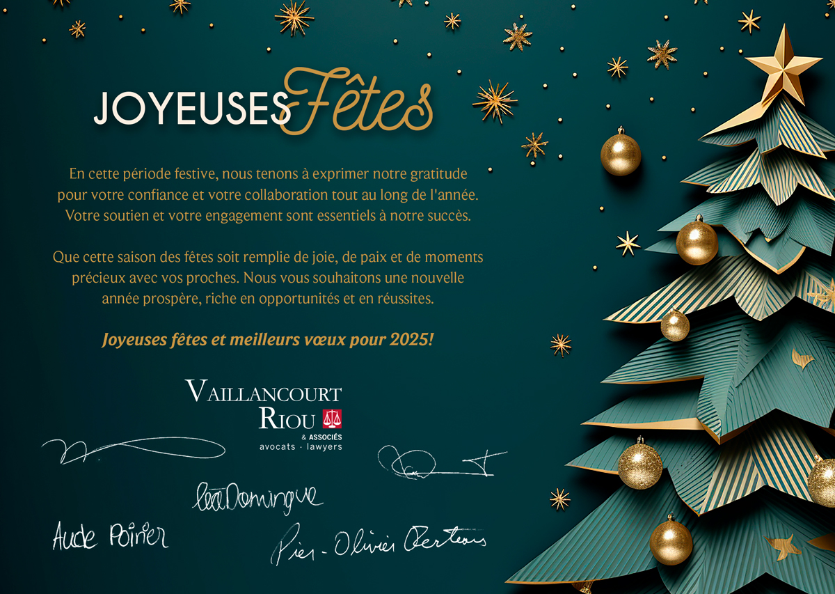 Joyeuses fêtes